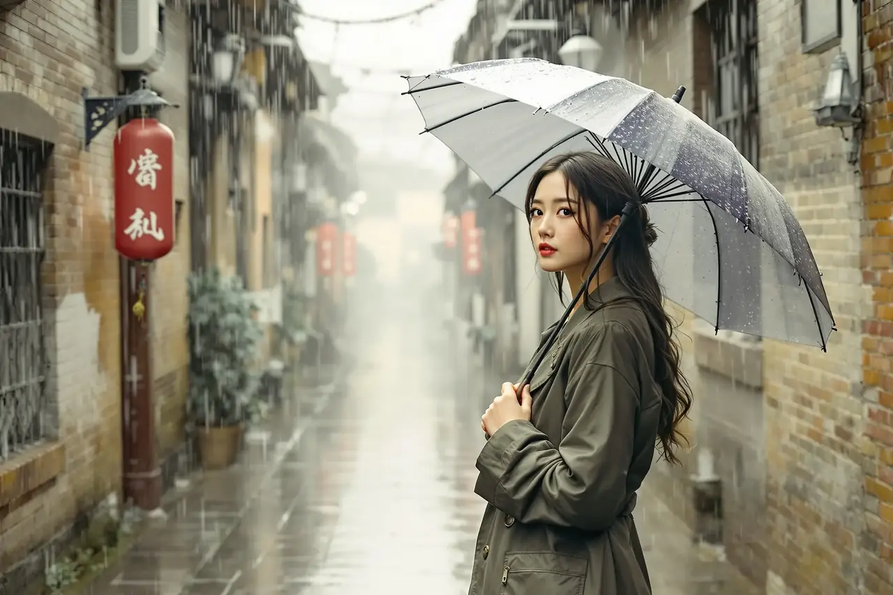 《长风渡》古风美学解析：一把纸伞撑起整部剧 - 野果短剧入囗资讯配图